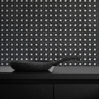 Negro Marquina Marble Pinwheel