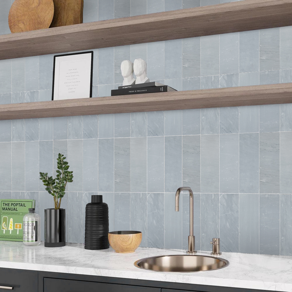 Bardiglio Imperiale Marble 4x12 Honed