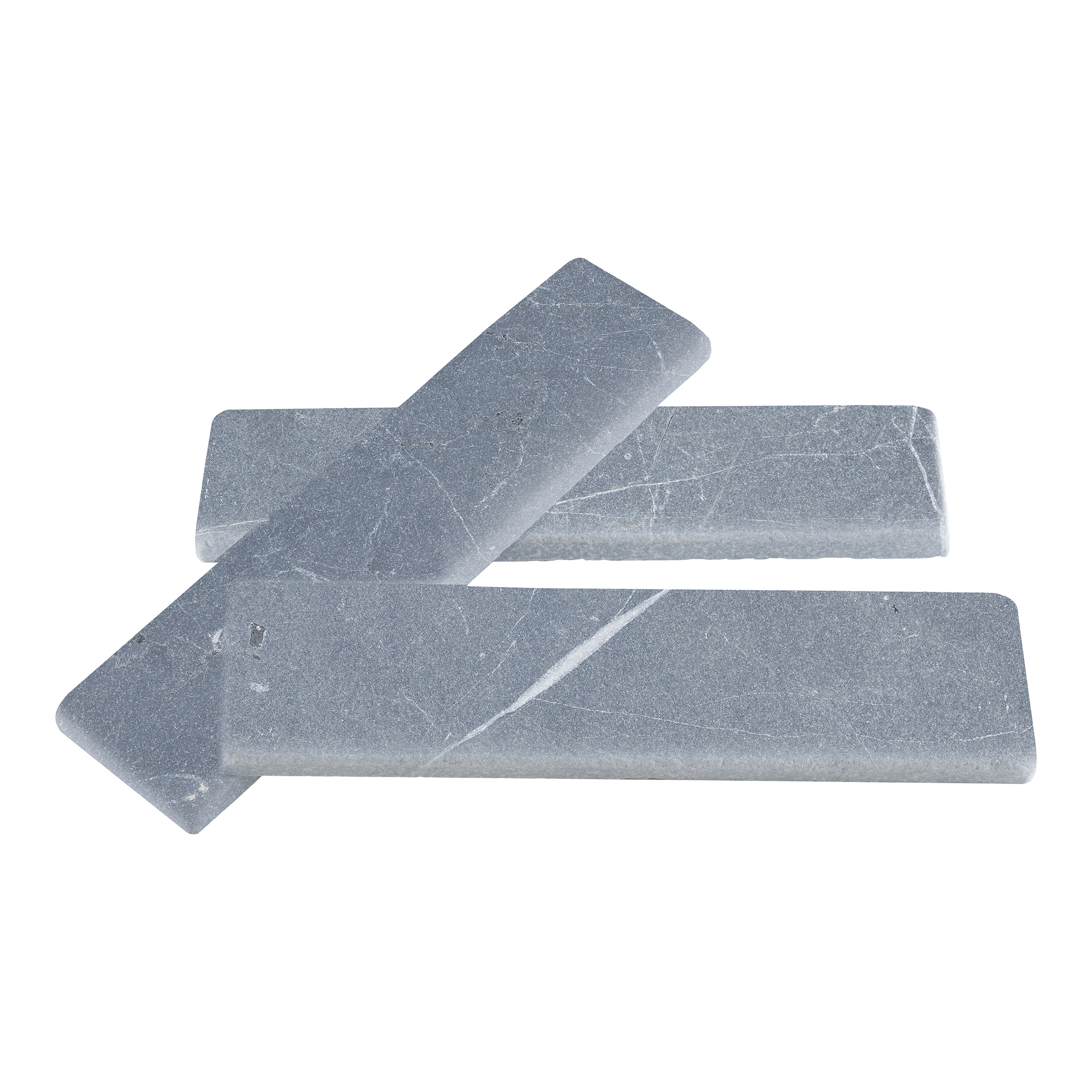 Negro Marquina Marble 2x8 Tumbled