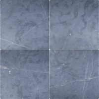 Negro Marquina Marble 18x18 Tumbled