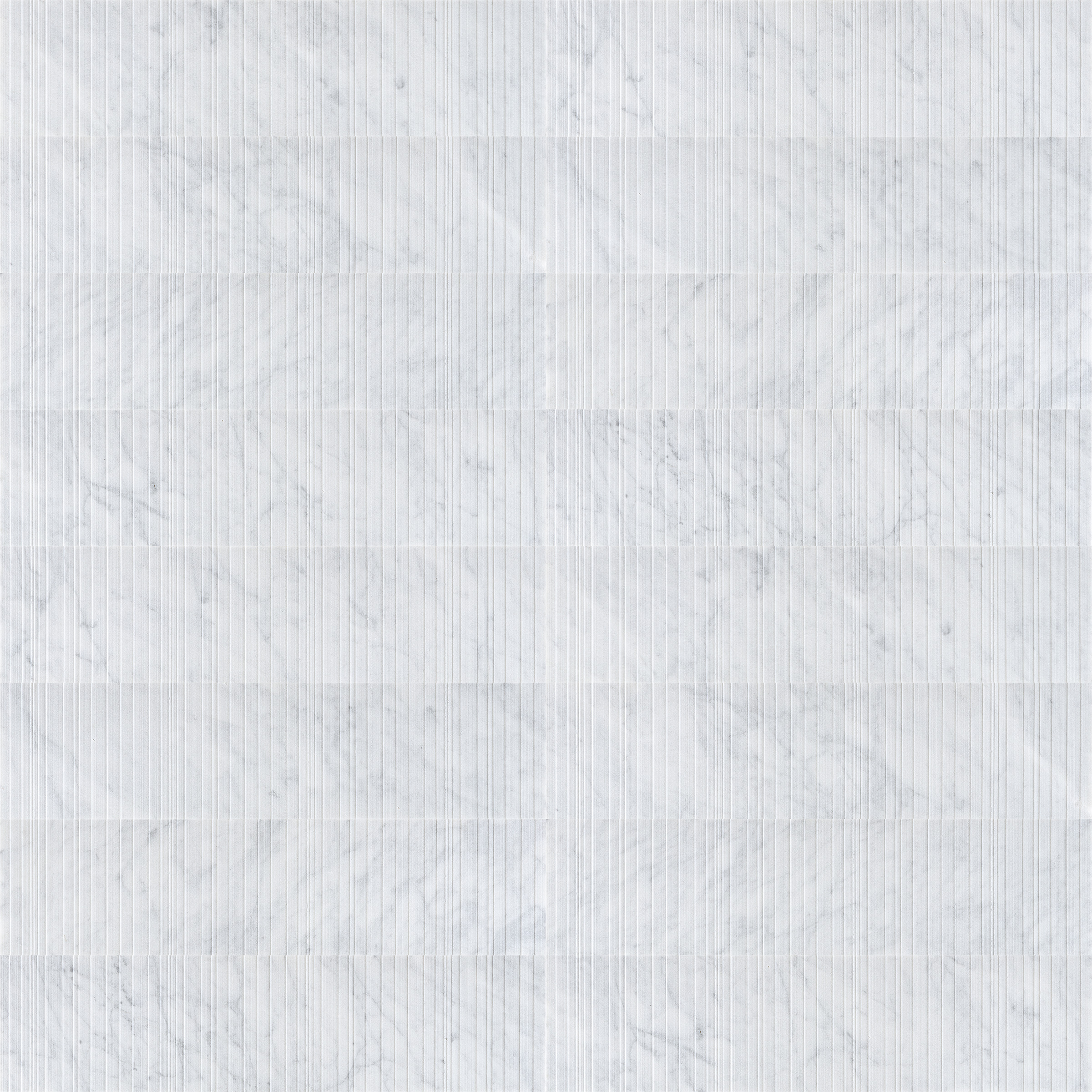 Ravello White Carrara Marble 6x24 Fence