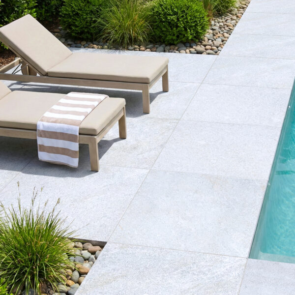 White Quartzite Pavers