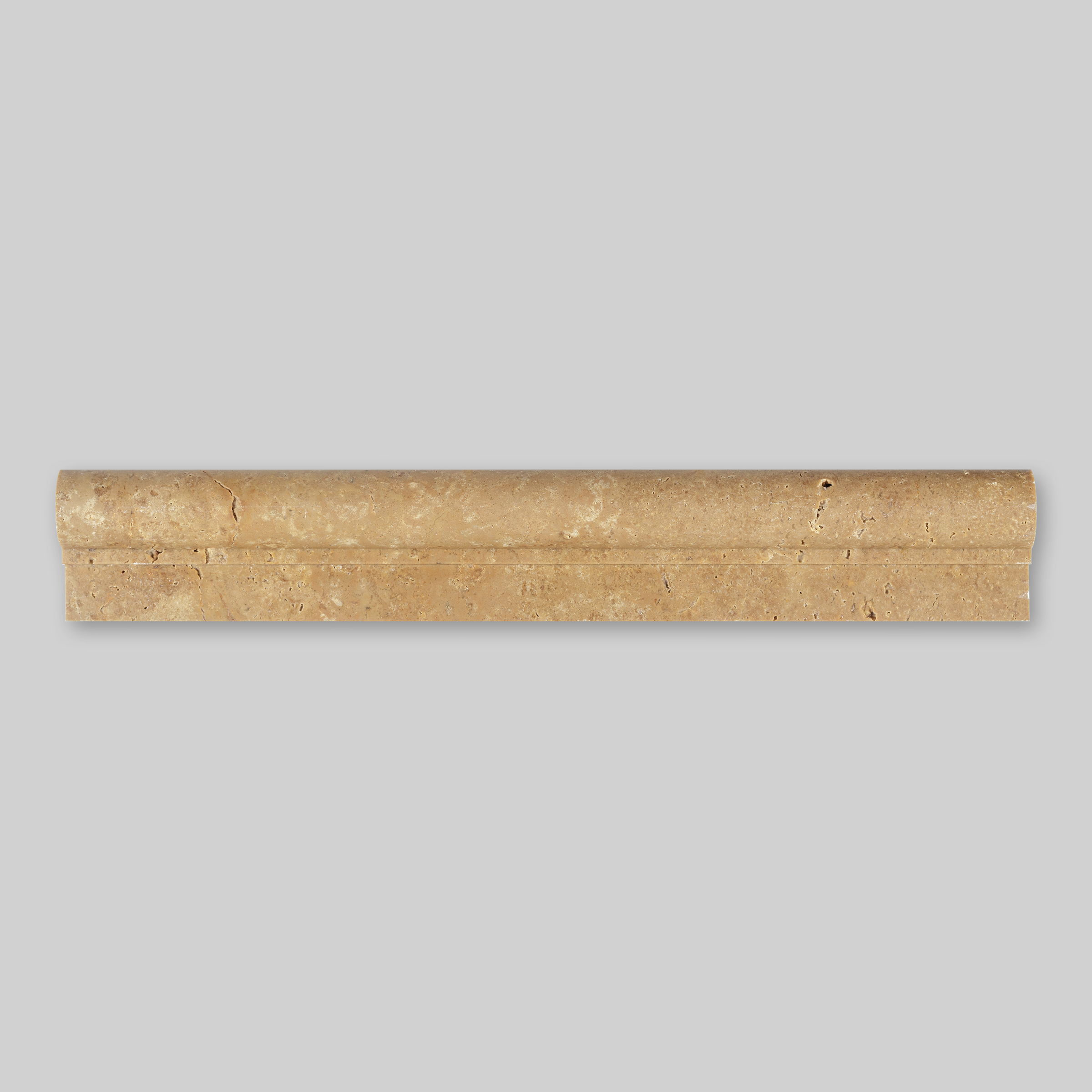 Noce Premium Travertine Classic Chair Rail F1
