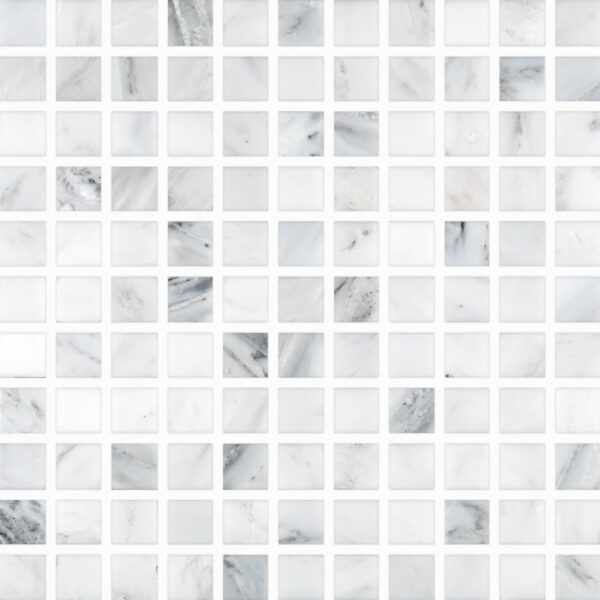 Oriental White Marble 1" X 1" Square