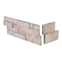 Sunwood Quartzite Natural Dogear Corner