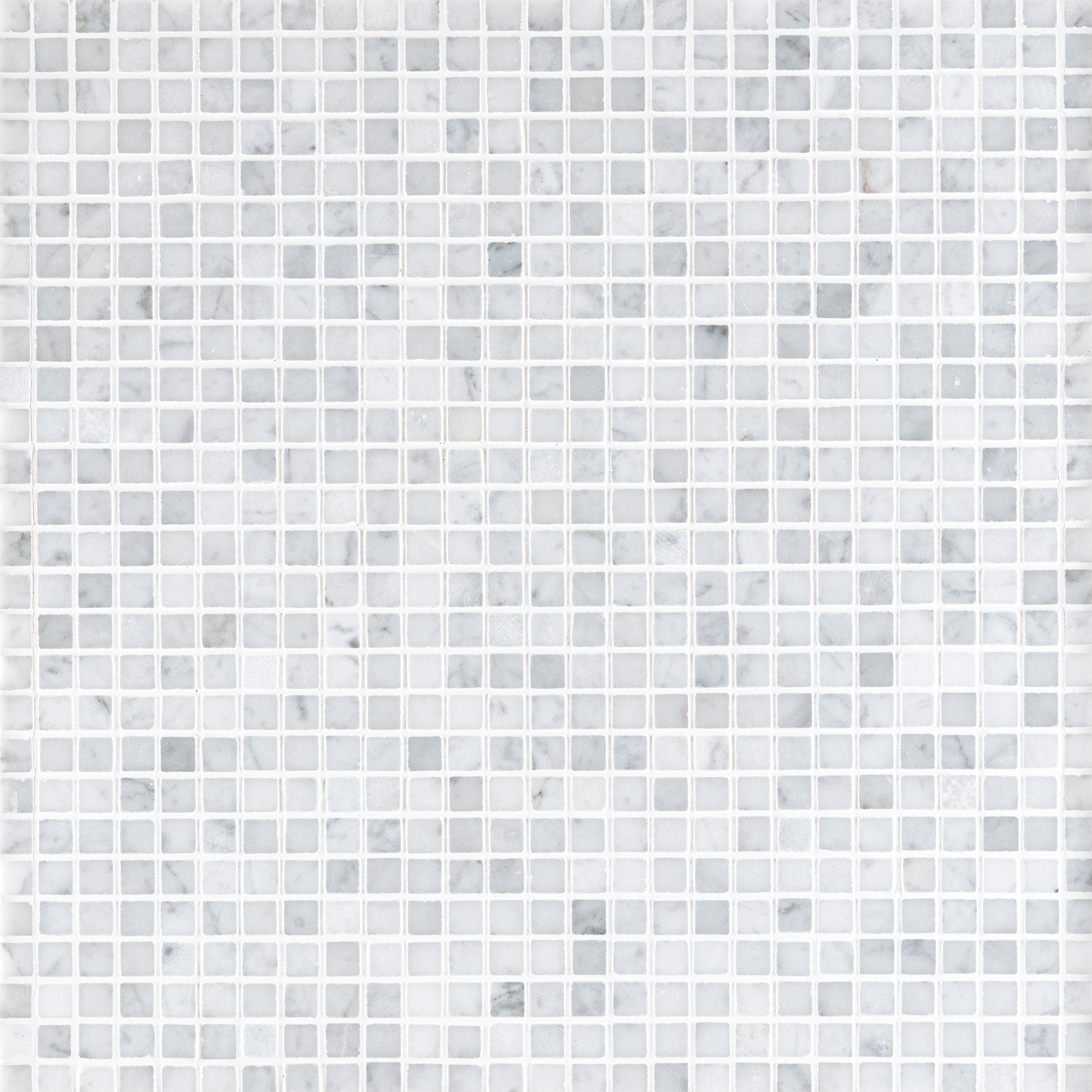 White Carrara Marble 3/8" X 3/8" Square