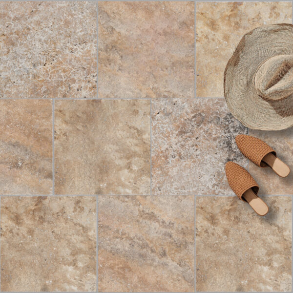 Autumn Leaves Travertine Tile