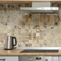 Philadelphia Travertine 2" X 2" Square Tumbled