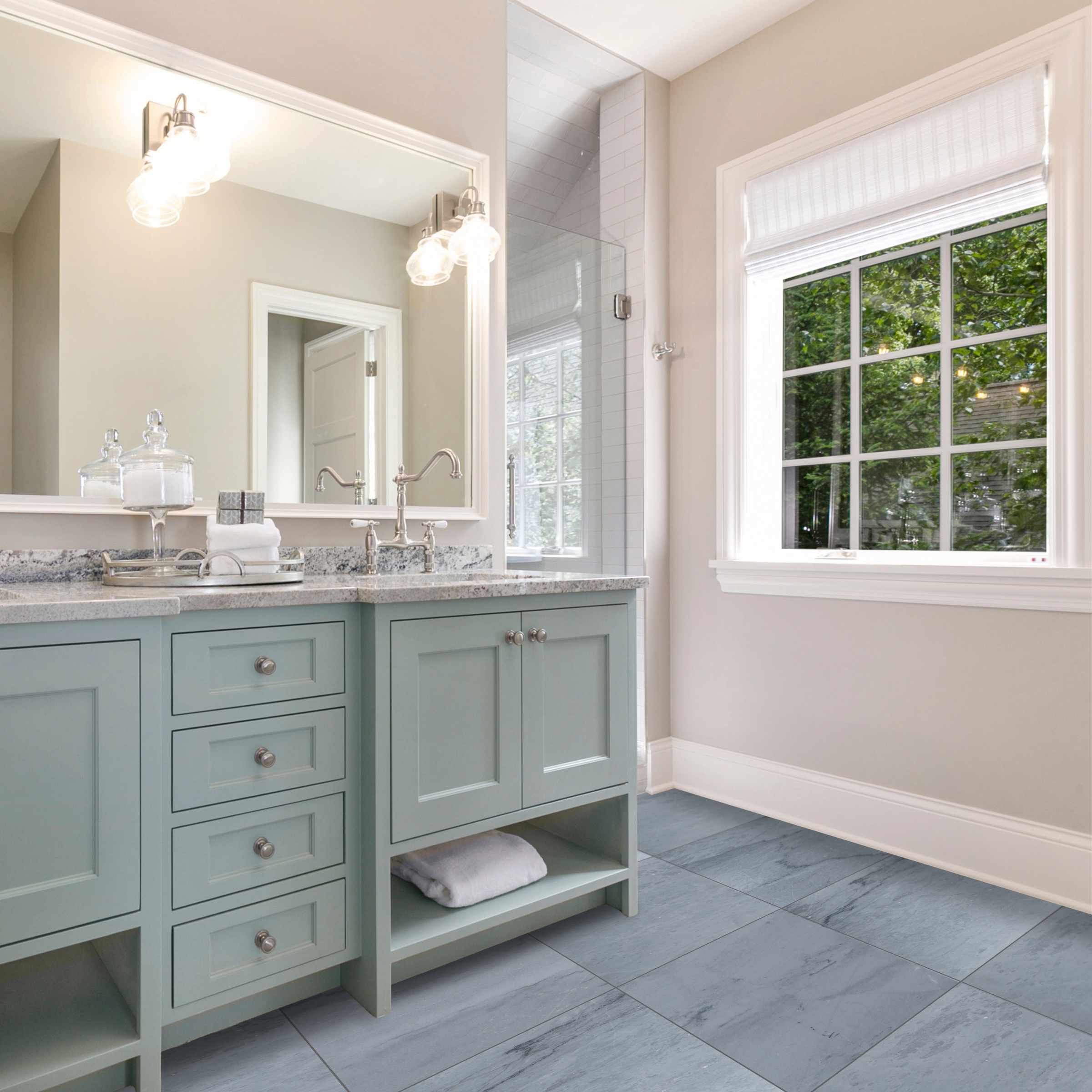 Bardiglio Imperiale Marble 18x18 Honed