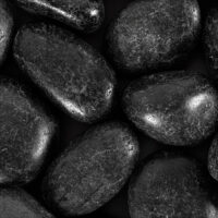 Bagheera Black Large Polished Loose Pebbles