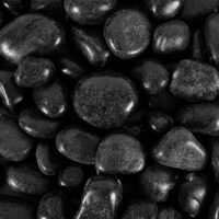 Bagheera Black Small Polished Loose Pebbles