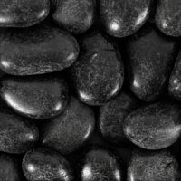 Bagheera Black Medium Polished Loose Pebbles