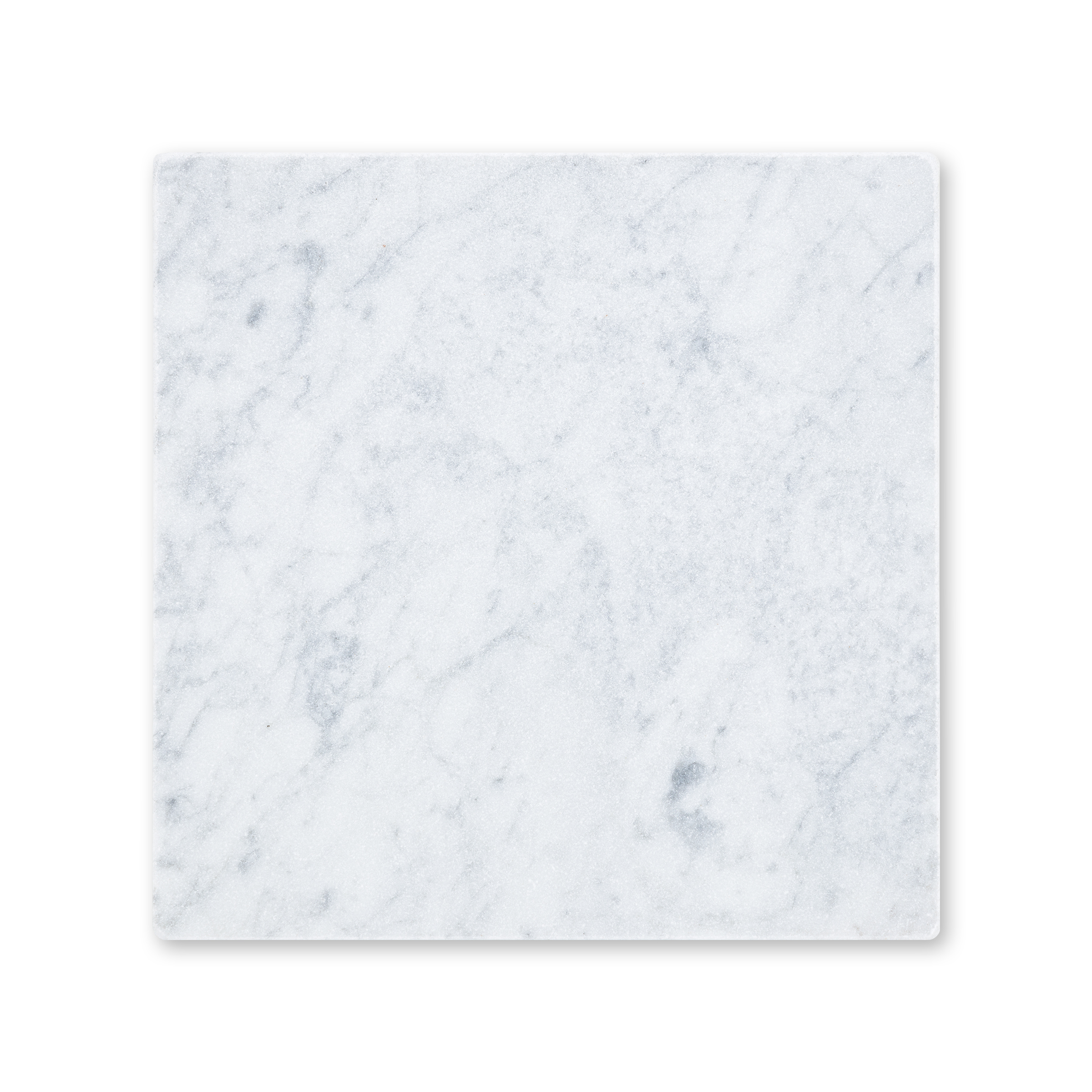 White Carrara Marble 12x12 Tumbled