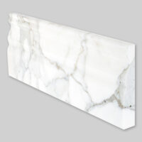 Calacatta Gold Marble 4” Baseboard Polished