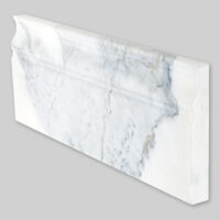 Calacatta Gold Marble 5" Baseboard