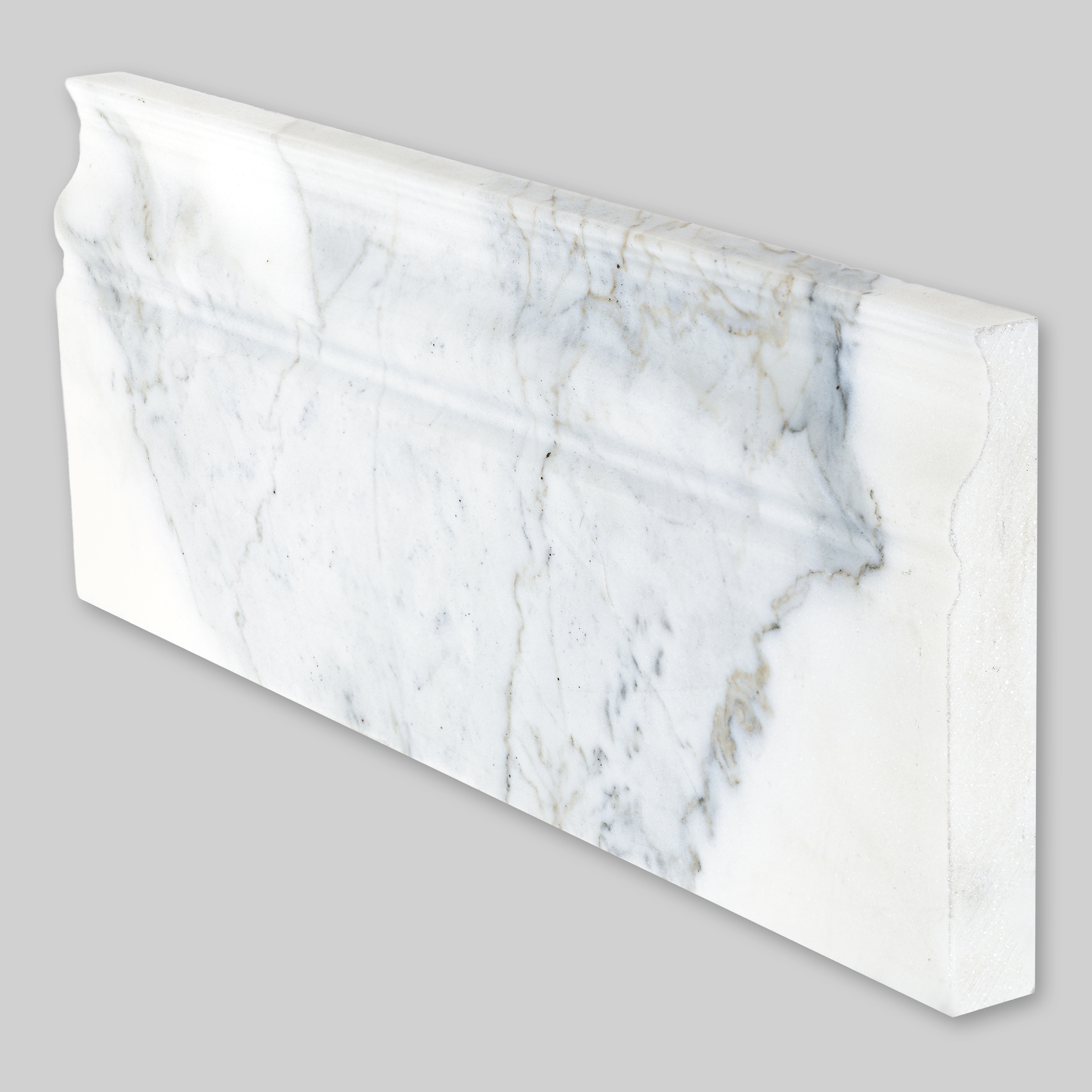 Calacatta Gold Marble 5" Baseboard