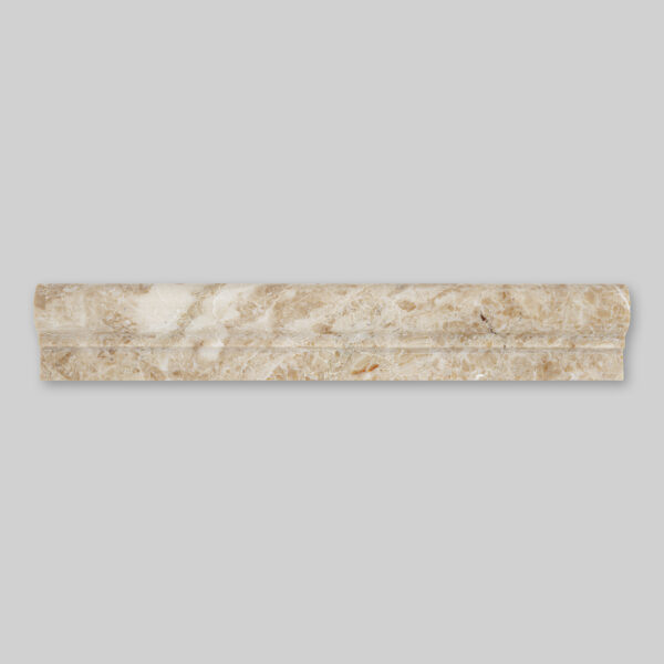 Crema Cappuccino Marble Classic Chair Rail F1