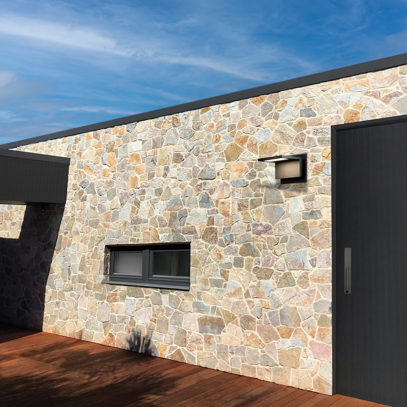 Honey Gold Limestone Thin Veneer