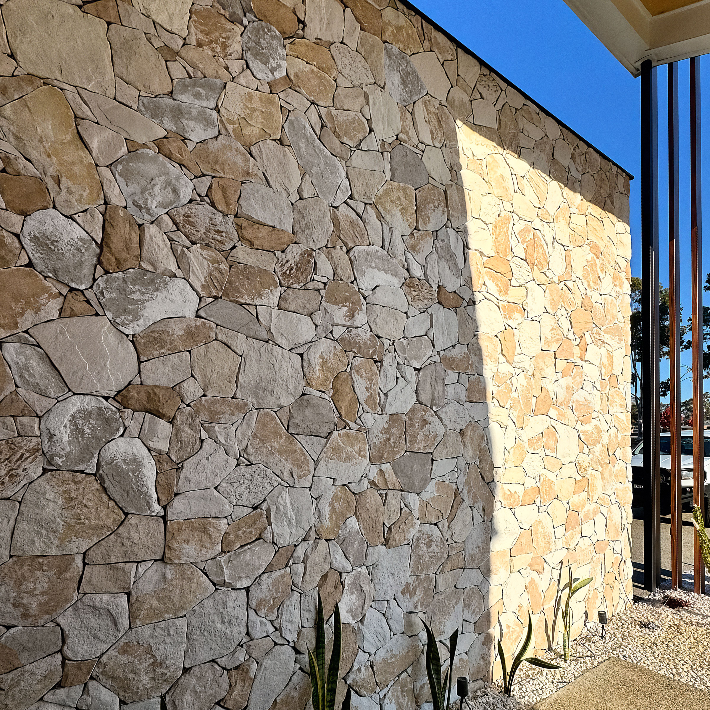 Honey Gold Limestone Thin Veneer