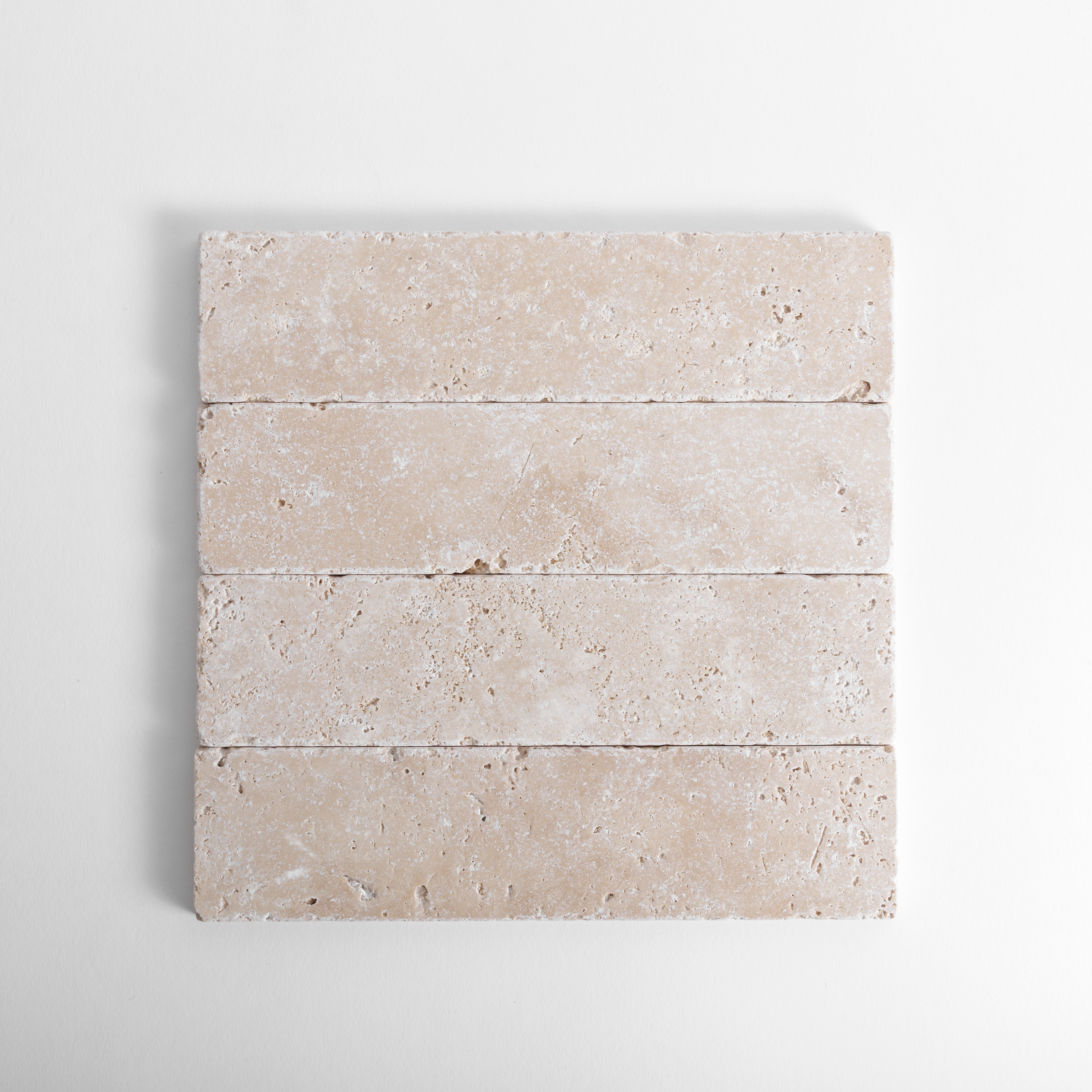 Ivory Premium Travertine 2x8 Tumbled