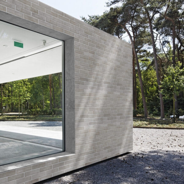 Everest Blend Sandstone Bush-Hammered/ Tumbled Thin Brick Mesh