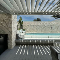 Silver Travertine Thin Veneer