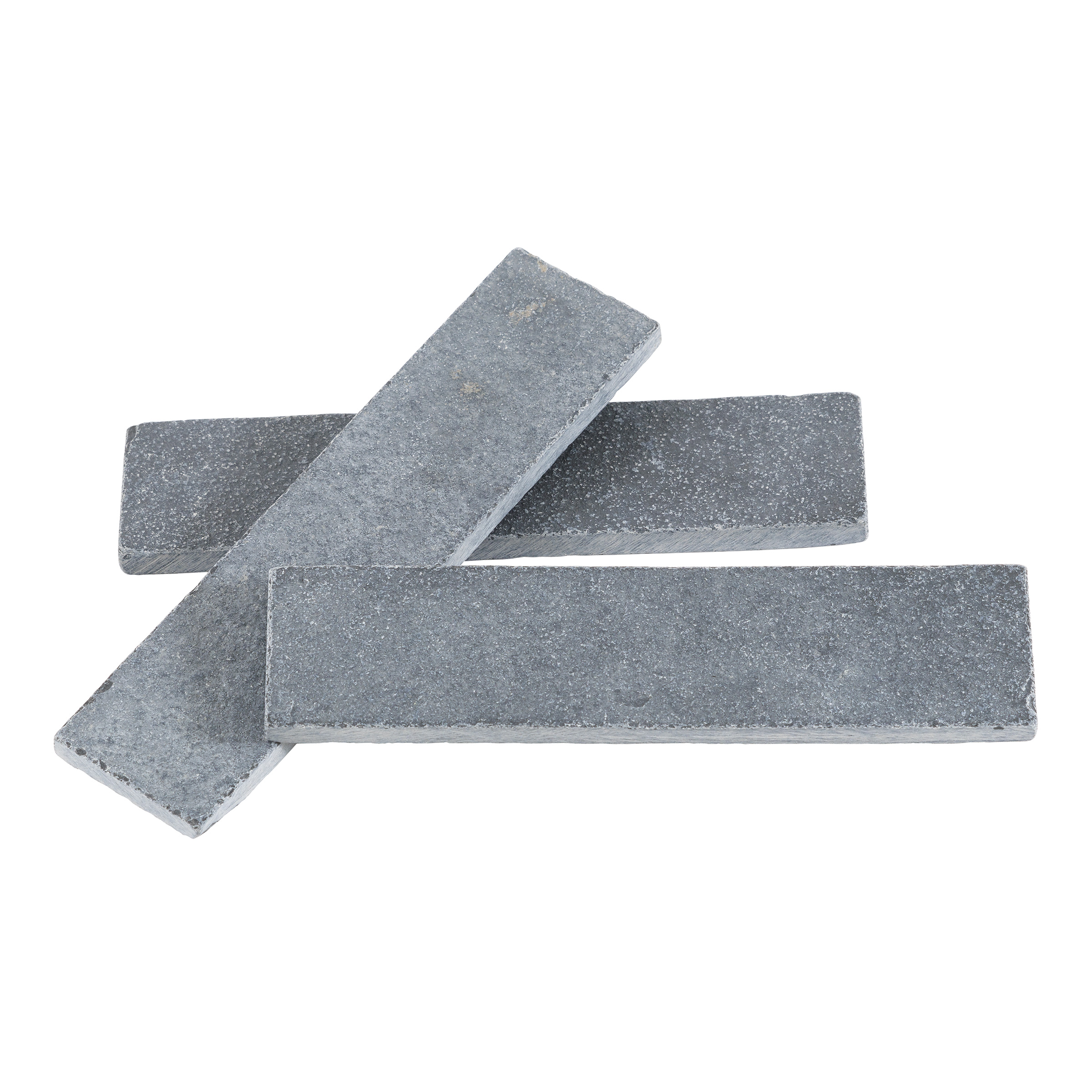 Lime Black Limestone Tumbled