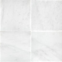 Thassos White Marble 12x12 Tumbled