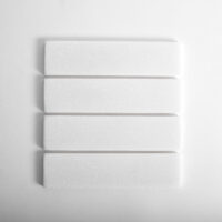 Thassos White Marble 2x8 Tumbled