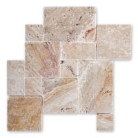 Autumn Leaves Travertine Mini Versailles