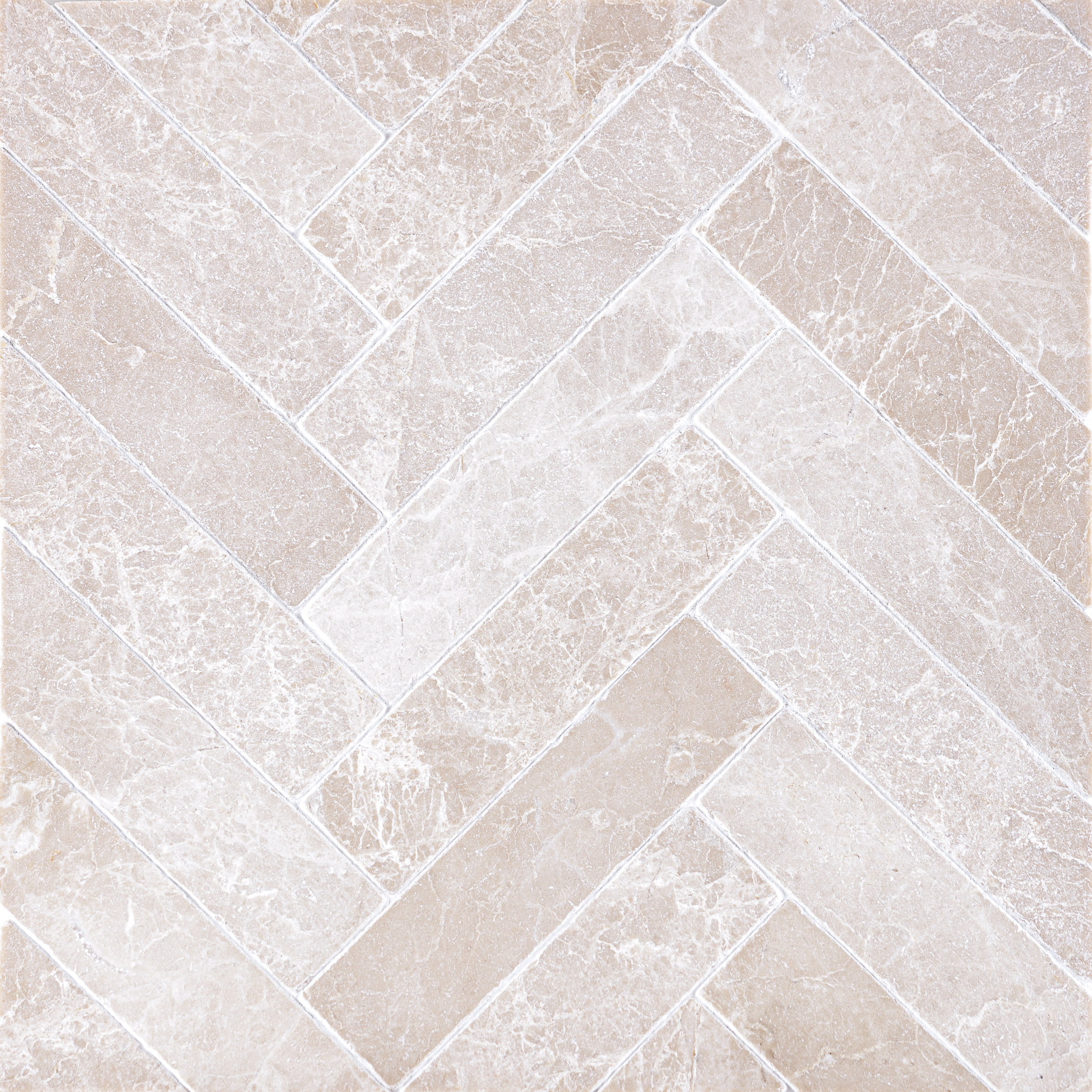 Botticino Turkish Marble 2x8 Tumbled