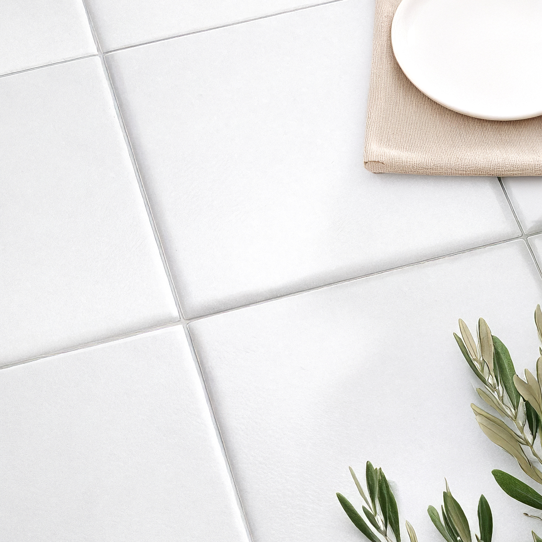 Thassos White Marble 12x12 Tumbled