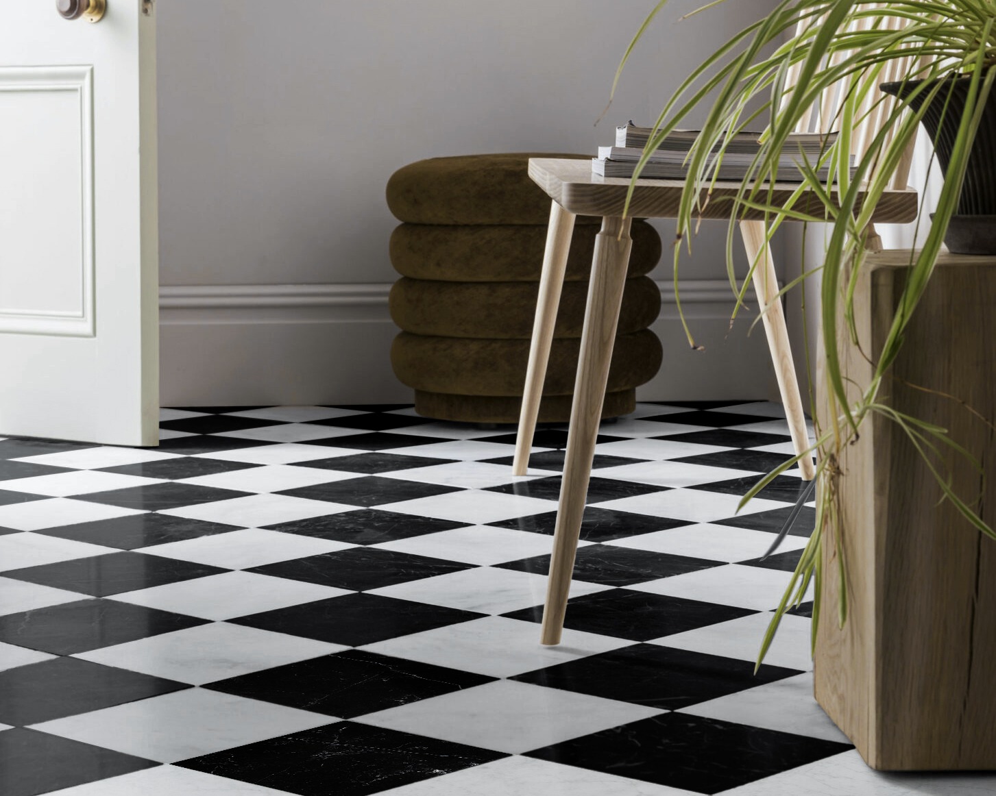 Negro Marquina & Polar White