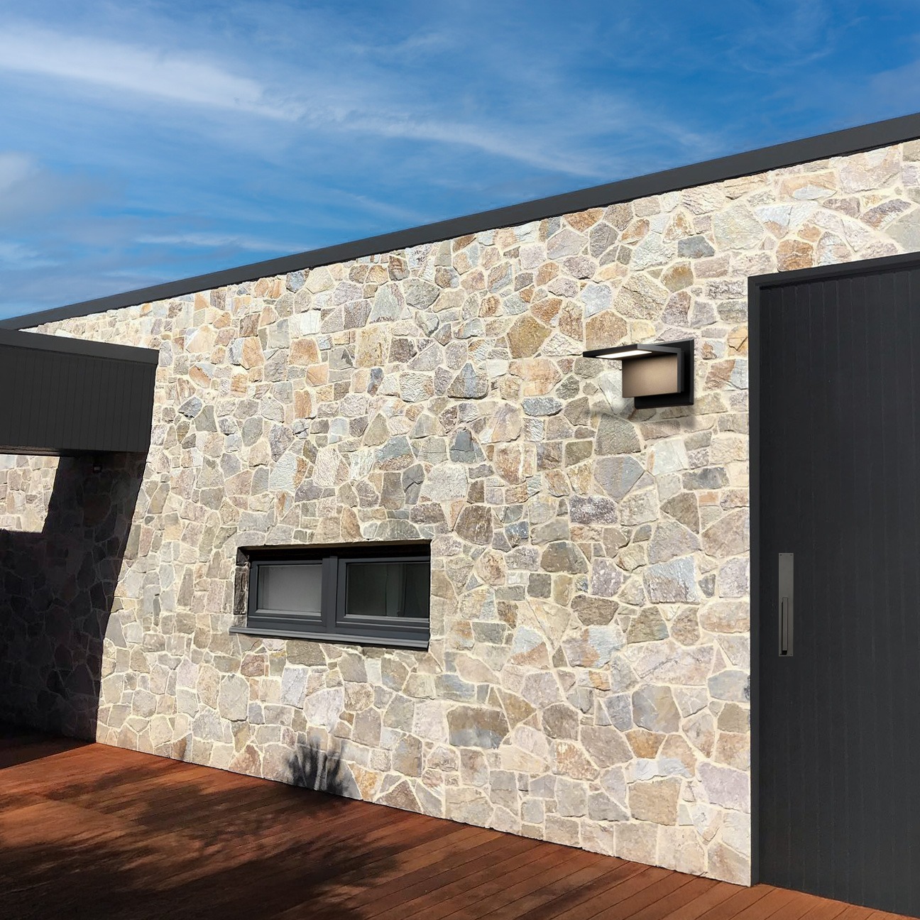 Honey Gold Limestone Thin Veneer