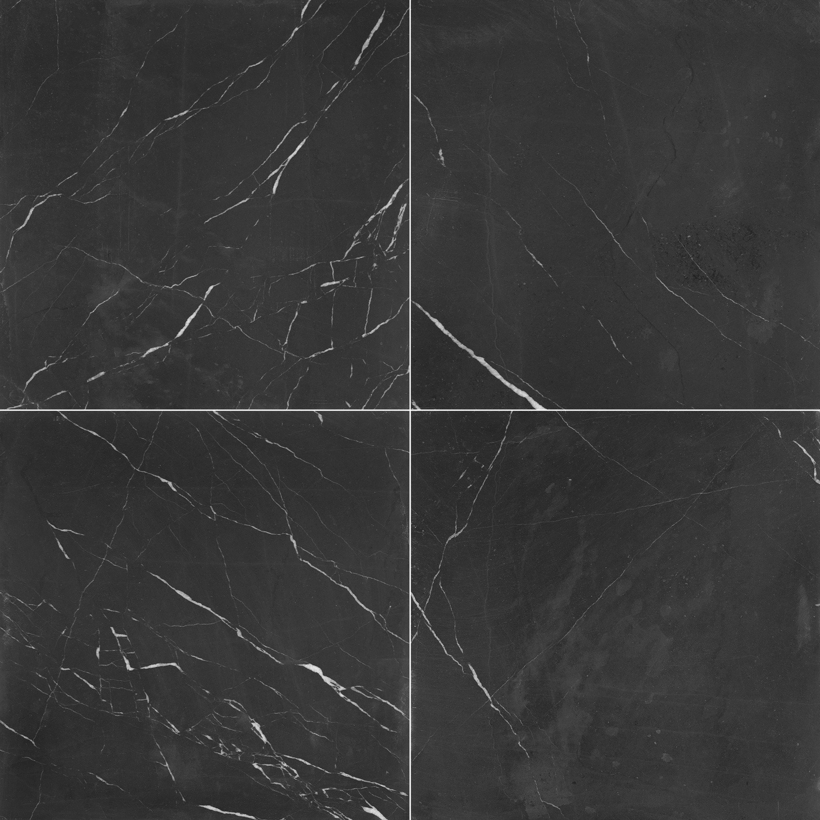 Marquina Noir Marble 24x24