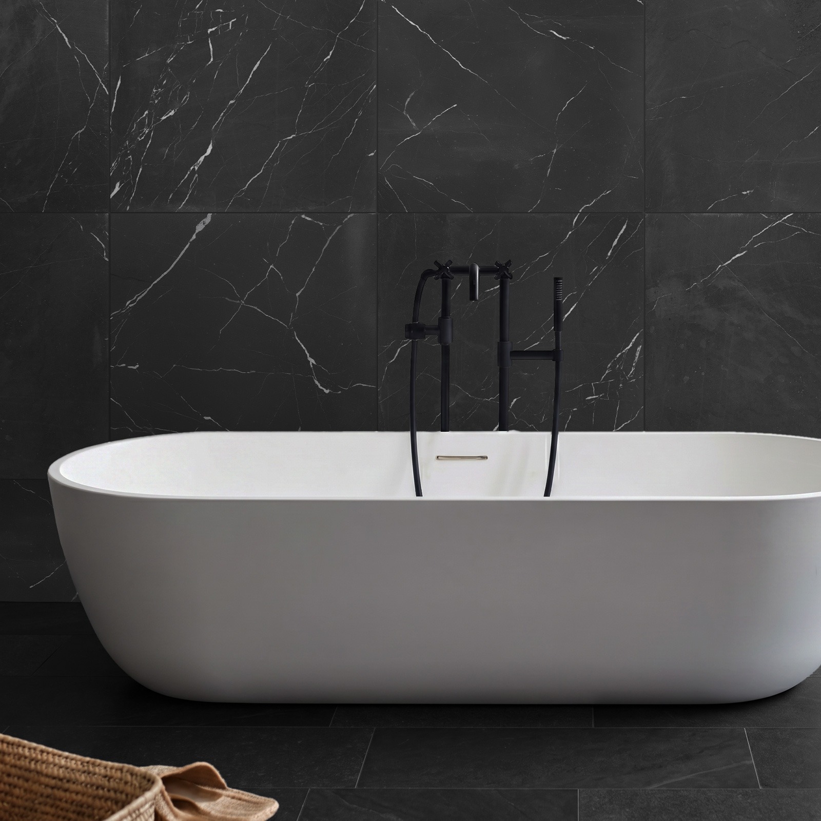 Marquina Noir Marble 24x24