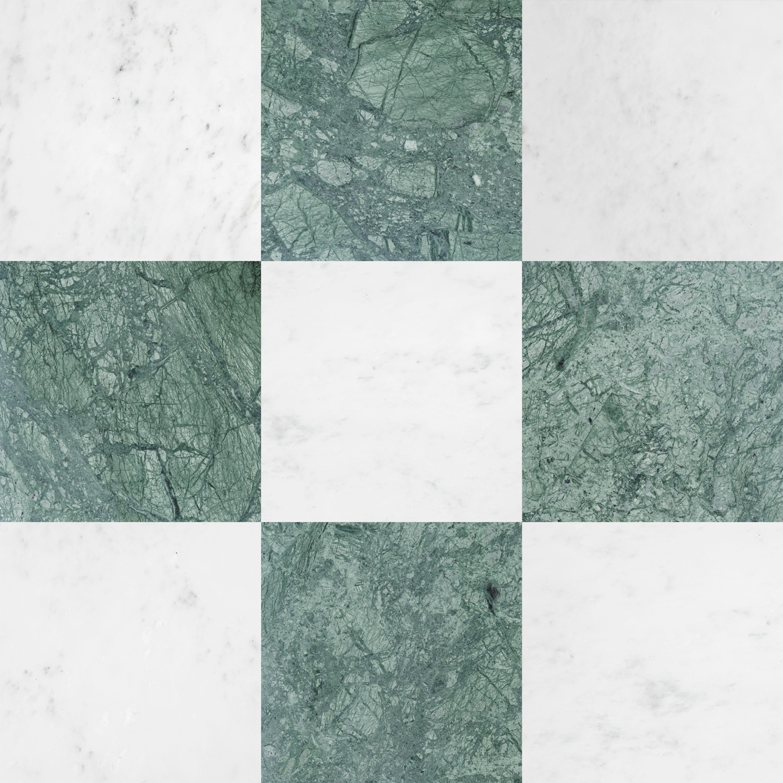 EMPRESS GREEN & ORIENTAL WHITE